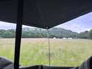 View from the tentbox