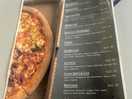 Pizza menu