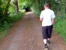 Footpath across the road