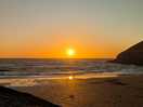 Sunset at mwnt beach