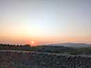 Sunset from our pitch