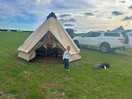 Lots of room for our tipi!