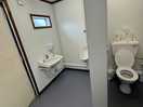 Toilet block with urinal