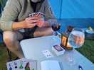 Card games in the evening