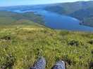 View from ben lomond to loch lomond