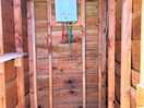 Inside shower