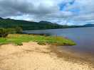 Beach at loch tay