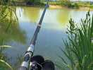 Fishing in my slippers