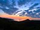 Sunset in coombe martin the great hangman
