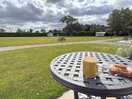 Outdoor seating area