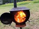 Fire pits are also available and firewood with beautifully wrapped kindling
