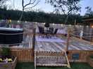 Optional decking/seating area