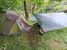 Tent and tarp pitch