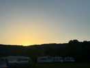 Sunset from campsite.