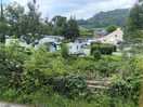 View from bridge inn to campsite