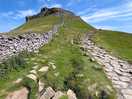 En route to the summit of pen-y-ghent