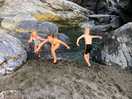Evening dip