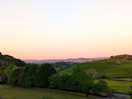 Sunset from site