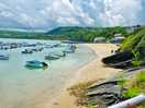 New quay beach