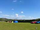 View of the campsite from near the entrance