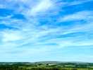 View from top of field