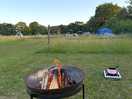 Evening campsite