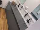 Fantastic area in the ladies shower block