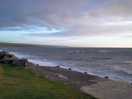 The beach at the campsite