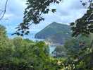 A glimpse towards combe martin from the coastal path.