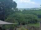 The view from the shepherd's hut.