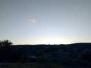 Sunset over the valley