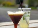 Spicy margarita and espresso martini.