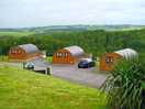 We had this beautiful view right from our caravan