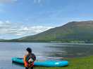Bassenthwaite lake free parking off a66 view point, £7 day pass online to take paddle board