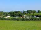 View over the caravan park
