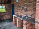 Washing up area