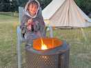 Camp fire