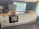 Kitchen in celyn safari tent