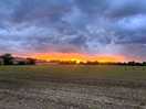 Just outside the site caught a nice sunset