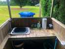 Washing up area