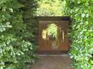 Gate to their property, i think but tastefully done