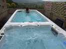 Gorgeous views with a swimming pool and hot tub!