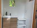 Washroom with charging points