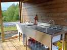 Washing up area