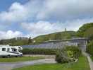 Sited below the tor