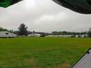 Lots of caravans, but plenty of space for tents