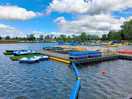 Fun on the lake..also sauna and dip pool.canoe pedaloe wild swim.assult course
