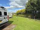 Flat level pitches with grassy areas