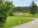 View towards playpark