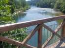 Brücke vor campingplatz